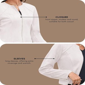 Women Poly Lycra Standard Length Oversized Jacket Korean Style Casual Outerwear | Streetwear Party Jacket with Trendy Loose Fit (Available in Plus Size)