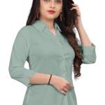 Women Fashion Vest, Poly Crepe, Regular Fit