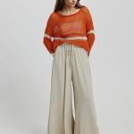 Women's Wide-Leg Trouser|Palazzo Pants|High Waist Flowy Trousers with Drawstring|Lightweight Casual & Travel Wear|Women Trousers Pants