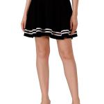 Girl's/Women's Classic Stretchy All Time Trendy Skater Knee Length Skirts with Attached Inner Shorts