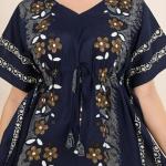 ure Cotton Kaftan Nighty for Women | Kaftan Maxi for Women | Kaftan Night Gowns for Women | Cotton Nighty for Women Stylish |