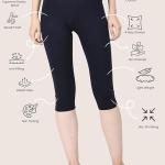 Robinbosky Premium Stretchable Cotton Capri Legging for Women