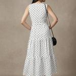 One Piece Dress for Women | Sleeveless Midi Dress for Woman | A Line Dresses for Women | Casual Summer Western Dress