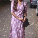 Women's Cotton Ikat Print Kurta Set | Soft Fabric | Stylish Ethnic Suit
