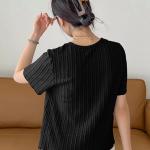 Women's Poly Cotton Regular Fit Crop Top, Loose Fit Oversized Shirts & Stylish Korean Tank Tops for Summer Wear