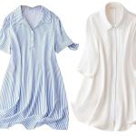 Women's Shirt Dress | Knee Length Dresses | Loose Fit | Button-Down | 3/4 Sleeve | Vacation Outfit