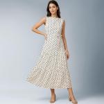 One Piece Dress for Women | Sleeveless Midi Dress for Woman | A Line Dresses for Women | Casual Summer Western Dress