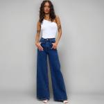 Women’s High Waist Wide Leg Jeans Stretchable Denim Casual Wear for Modern Styling