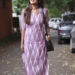 Women's Cotton Ikat Print Kurta Set | Soft Fabric | Stylish Ethnic Suit