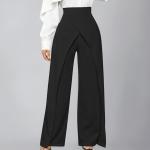 Trousers for Woman | Womens High Rise High Waist Flared Korean Style | Formal Pant for Women Office Wear| Track Pants for Womans Elegant for College & Events