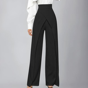 Trousers for Woman | Womens High Rise High Waist Flared Korean Style | Formal Pant for Women Office Wear| Track Pants for Womans Elegant for College & Events