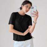 Women's Poly Cotton Regular Fit Crop Top, Loose Fit Oversized Shirts & Stylish Korean Tank Tops for Summer Wear