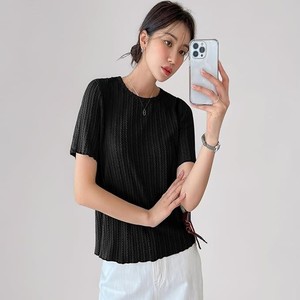 Women's Poly Cotton Regular Fit Crop Top, Loose Fit Oversized Shirts & Stylish Korean Tank Tops for Summer Wear