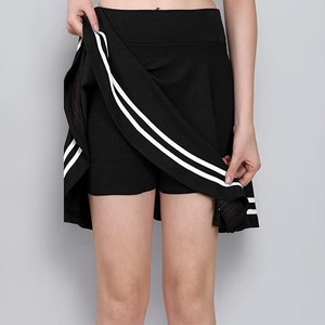 Girl's/Women's Classic Stretchy All Time Trendy Skater Knee Length Skirts with Attached Inner Shorts