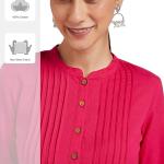 Myx Women Cotton Printed A-line Short Kurti